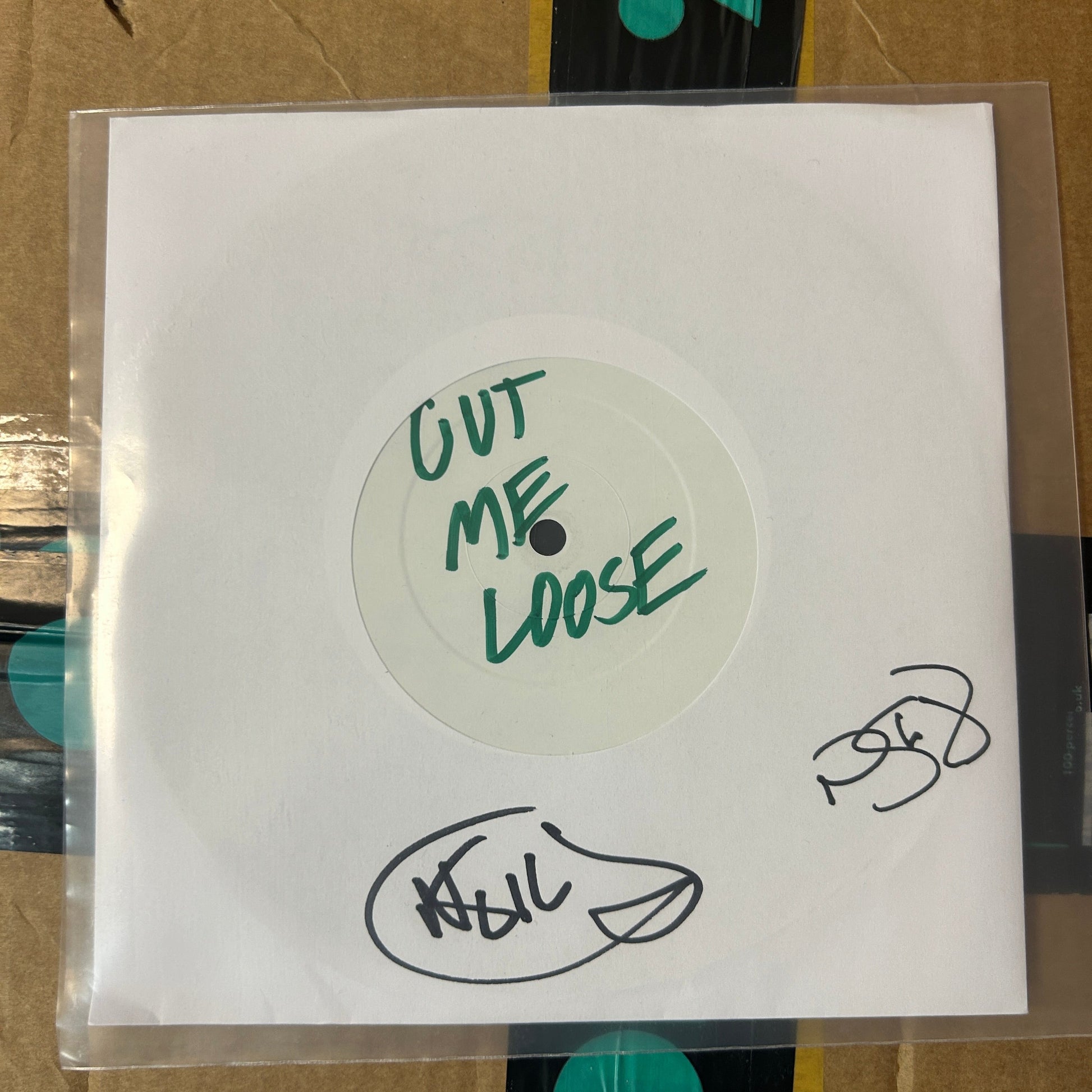 Test Pressing - Stone Foundation - Cut Me Loose - 7" (Signed)