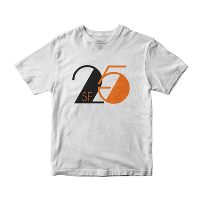 SF 25 T-shirt (White/Black)