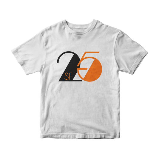 SF 25 T-shirt (White/Black)